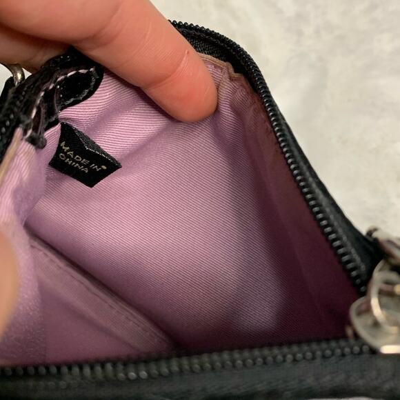 COACH Black Signature Canvas Wristlet - Picture 3 of 3